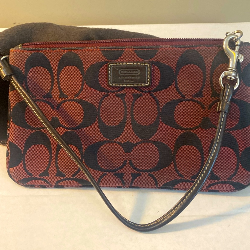 Coach wristlet